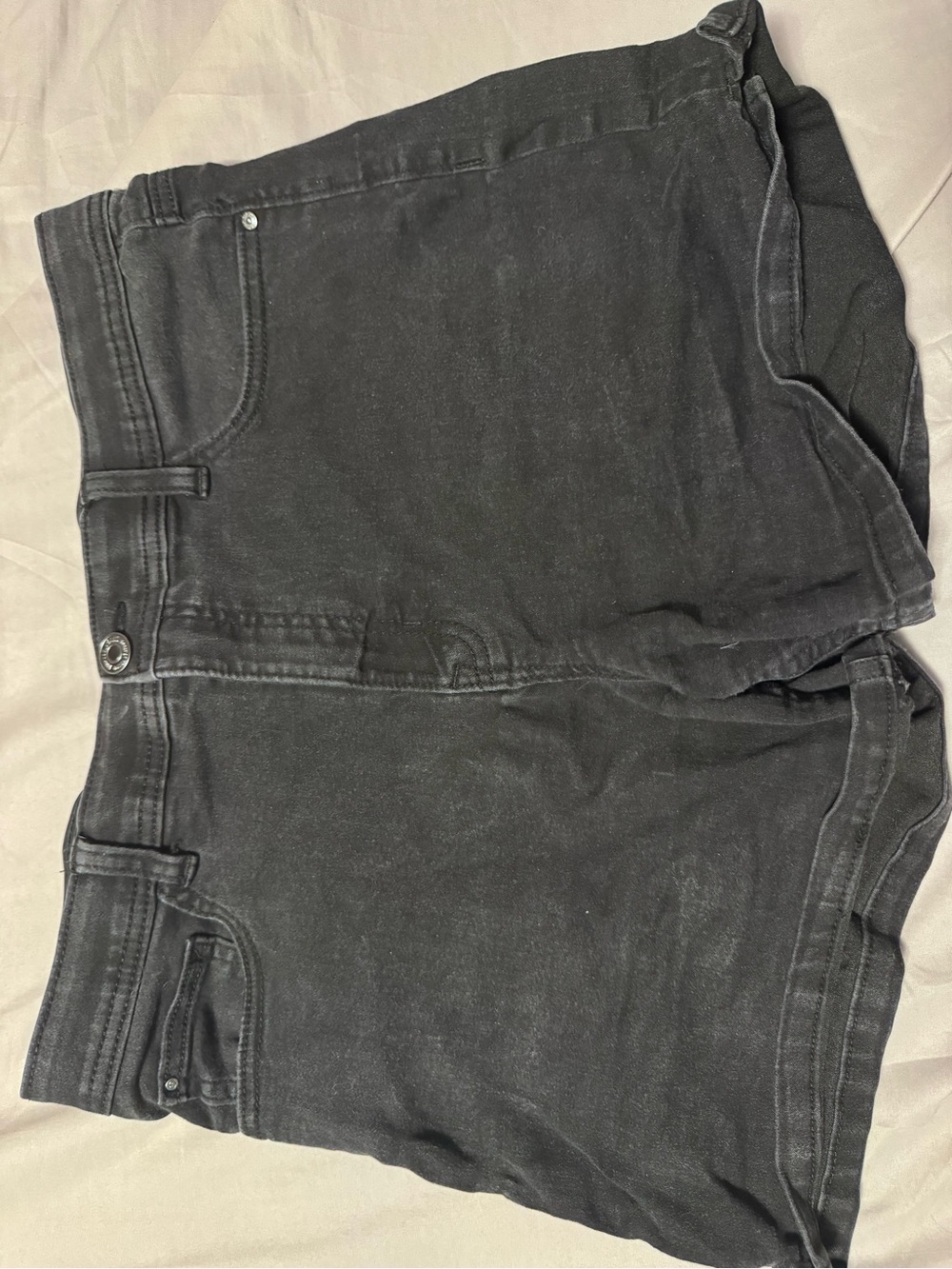 Angels Black Sculpt Fit High-Rise Shorts